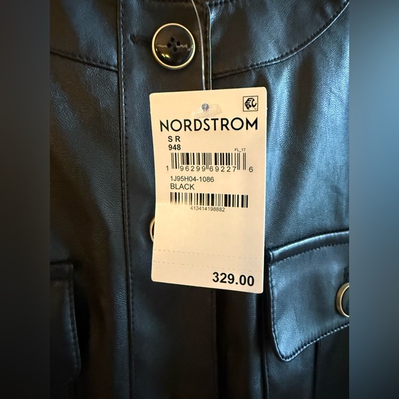 NWT Paige Verity Faux Leather Jacket Size S 🖤🖤🖤 - Picture 7 of 11